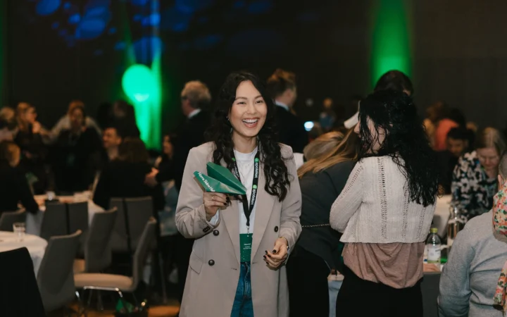 Deltagare under Apoteket Ledarkickoff 2025 på Clarion Arlanda – ett internt ledarevent med fokus på gemenskap, dialog och att komma närmare verksamheten.