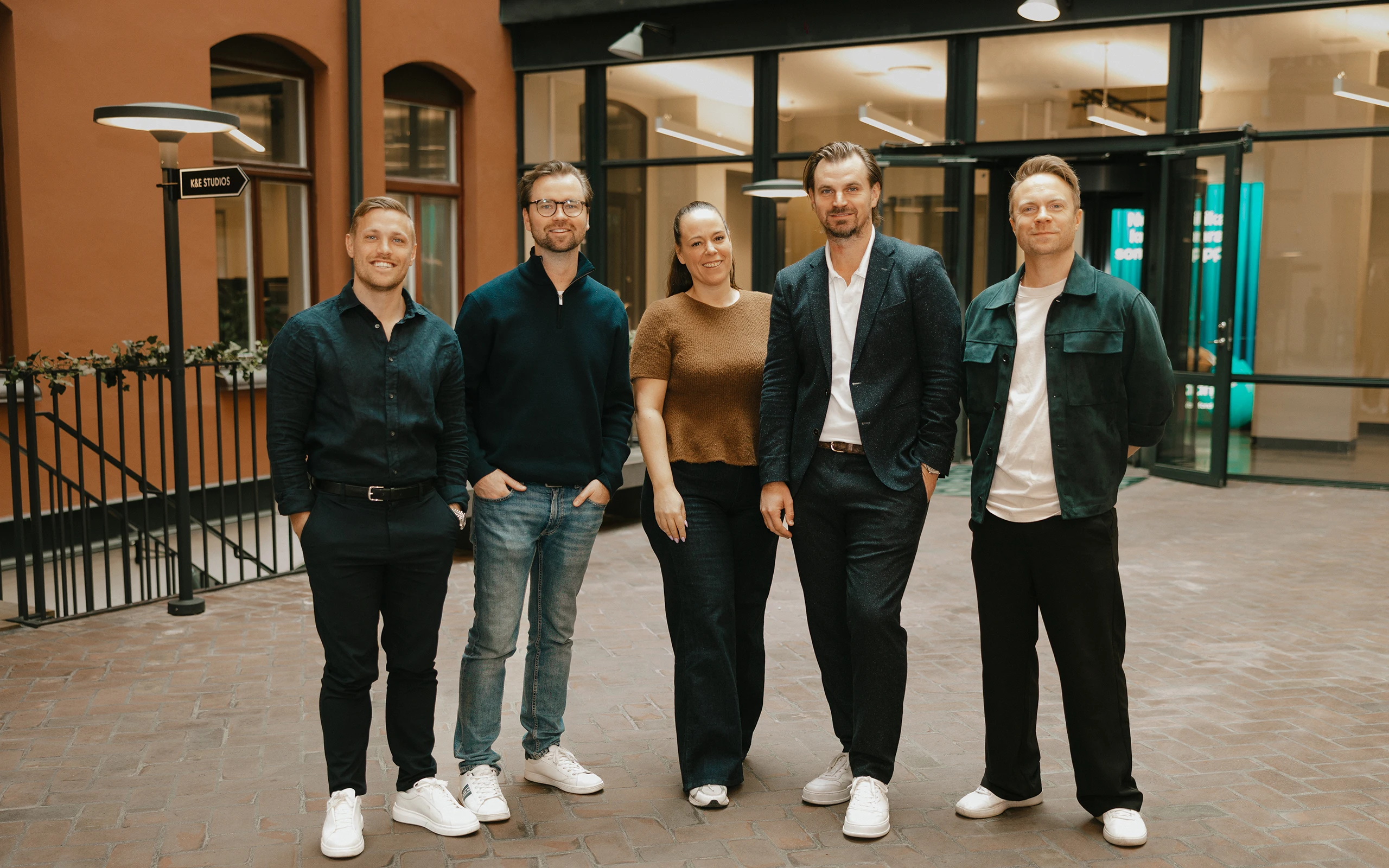 Partners på K&E Studios samlade i Stockholm